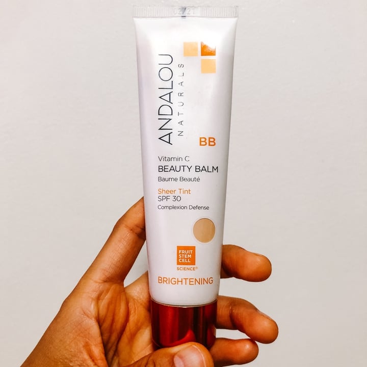 review photo of Andalou Naturals Vitamin C BB sheer tint shared by @sisifriendly on 10 Apr 2020 - review