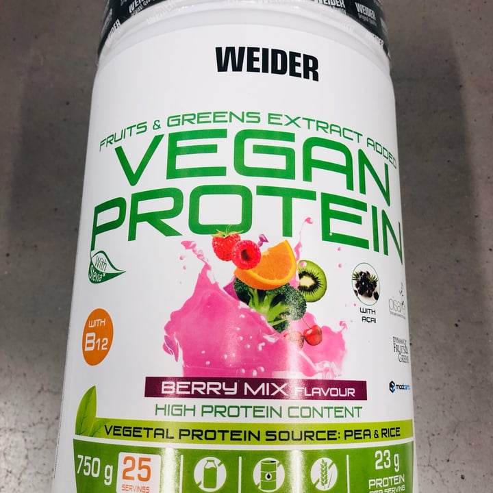 Weider Vegan Protein Berry Mix Flavour Reviews abillion