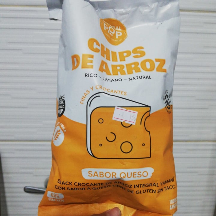 Natural Pop Chips De Arroz Queso Review abillion