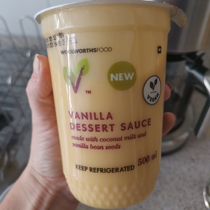 Woolworths Food Vanilla dessert sauce Review abillion