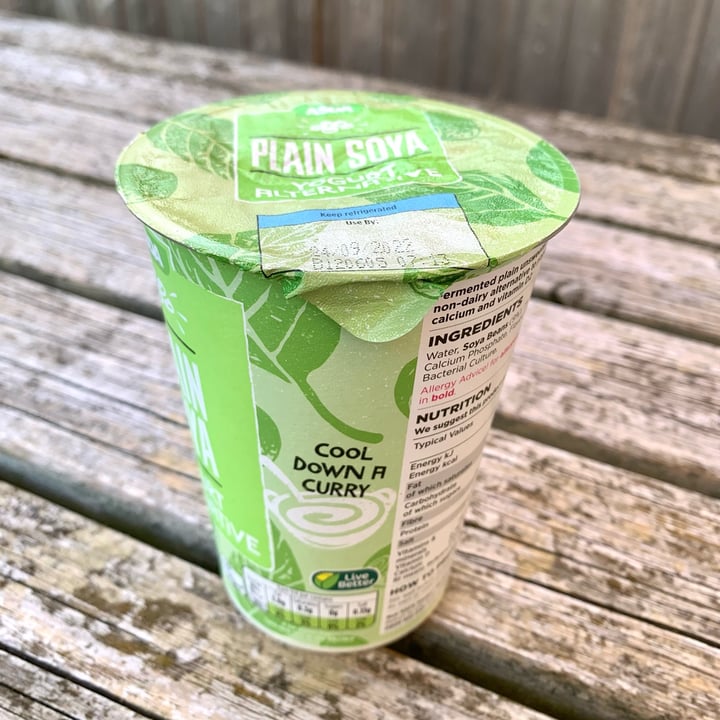 ASDA Plain soya yogurt alternative Review abillion