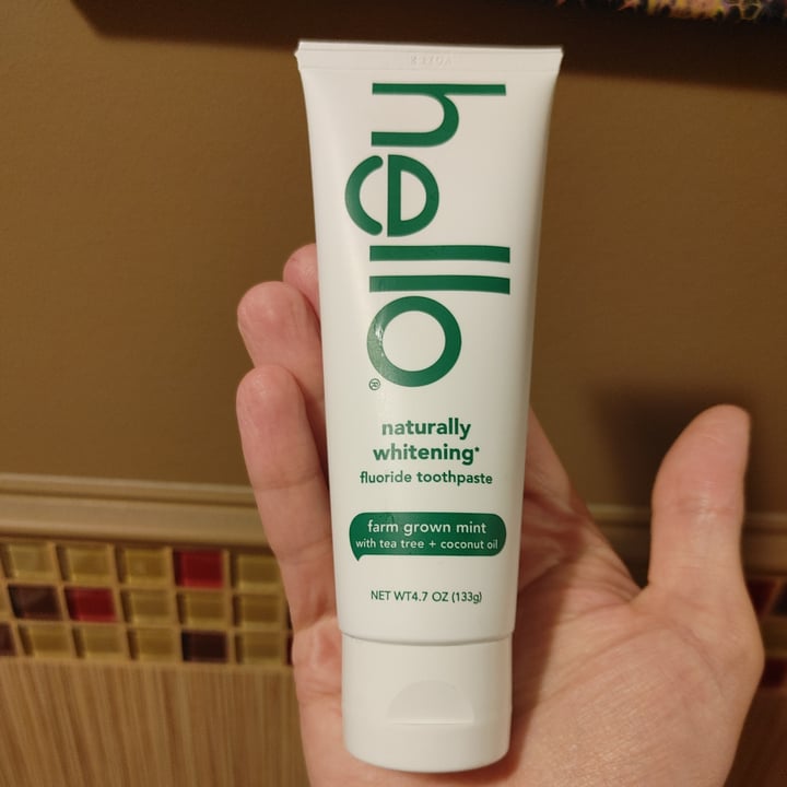 Hello Natural Whitening Fluoride Toothpaste Review abillion