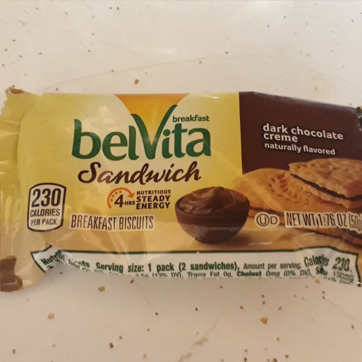 belVita Sandwich dark chocolate creme Review abillion