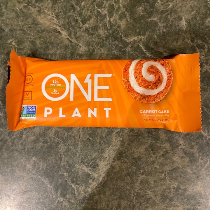 One Plant Carrot Cake Protein Bar Review abillion