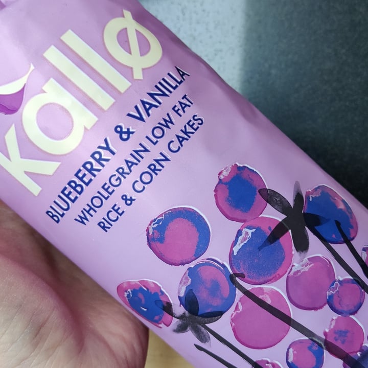 Kallo Blueberry vanilla rice cakes Review abillion