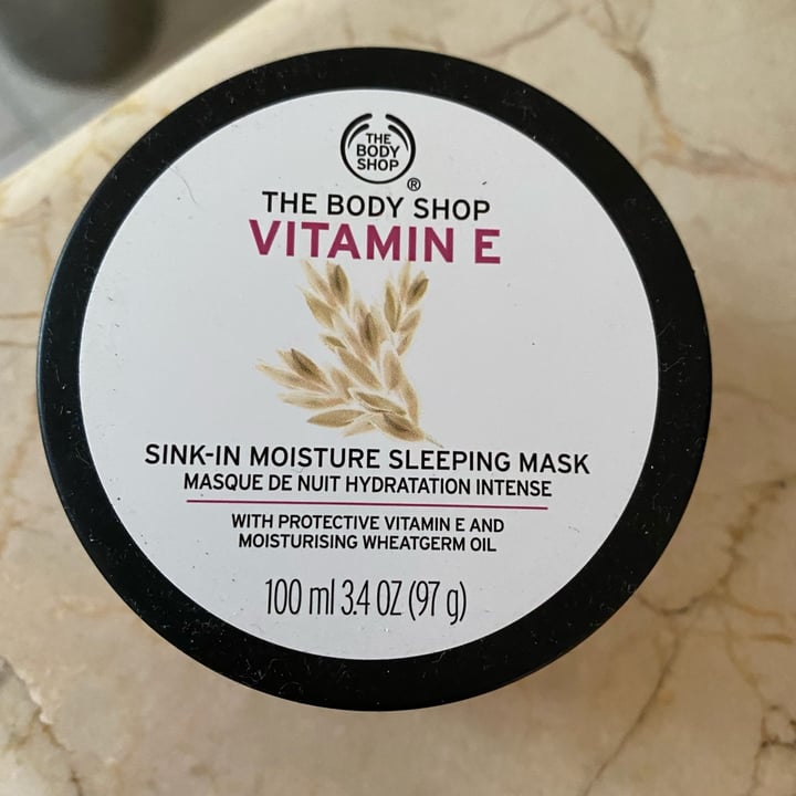 The Body Shop Vitamin E sink in moisture sleeping mask Review abillion