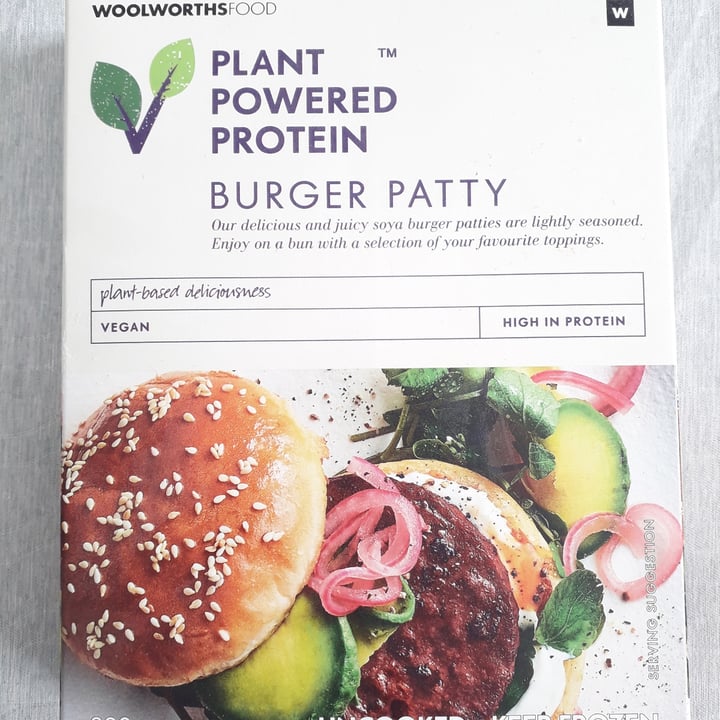 Woolworths Food Plant Powered Protein Burger Patty Vegan Review abillion