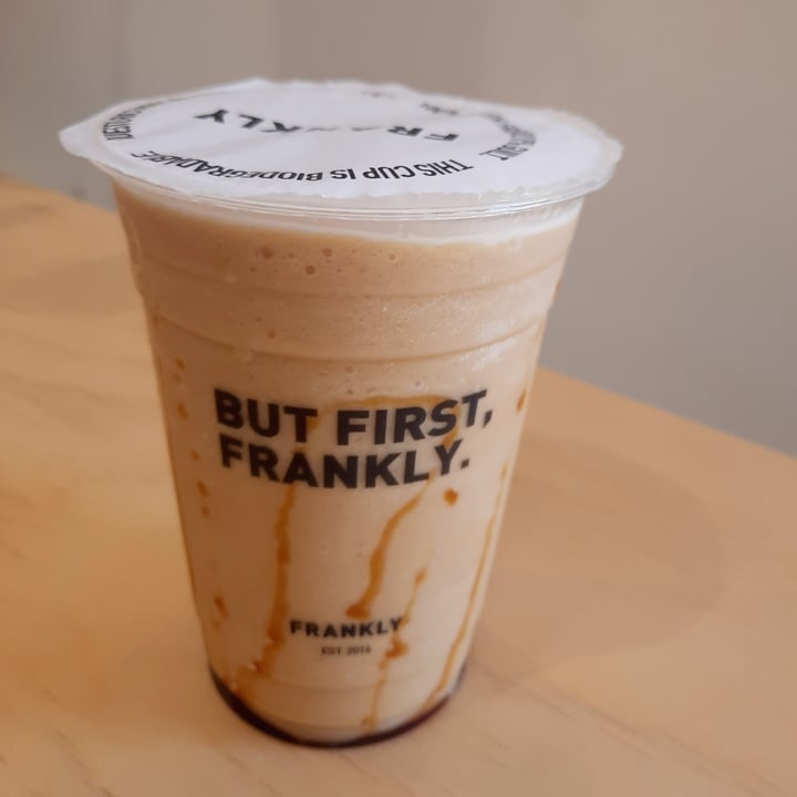 Frankly Bubble Tea & Coffee Caramel Coffee Frappè Reviews abillion