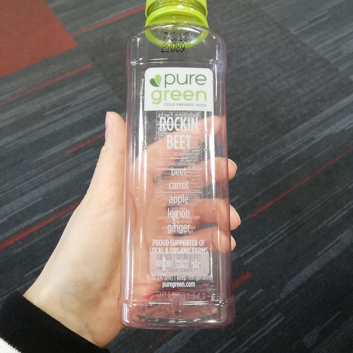 Pure green Cold Pressed Juice Rockin Beet Reviews abillion