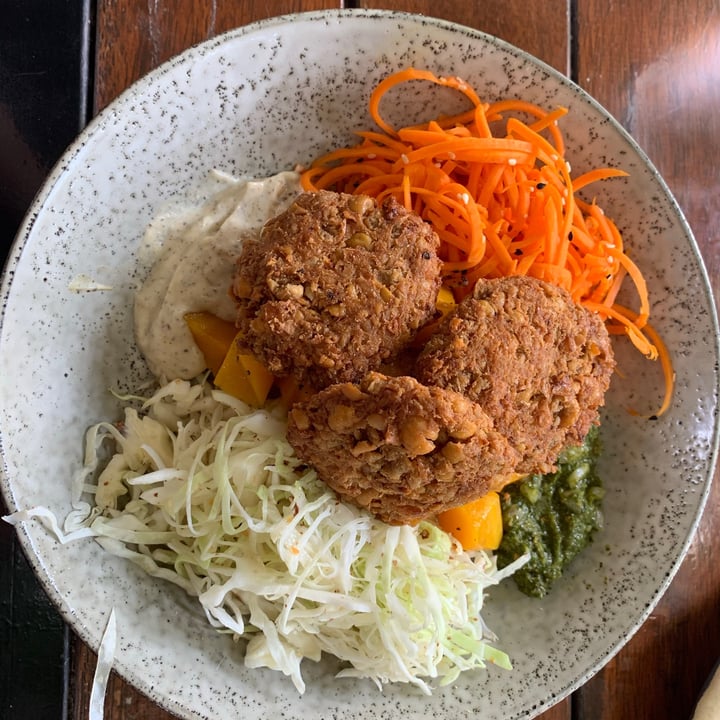 Birdhouse Bar Wagga Wagga, Australia Dukkah Spiced Falafel Bowl Review abillion