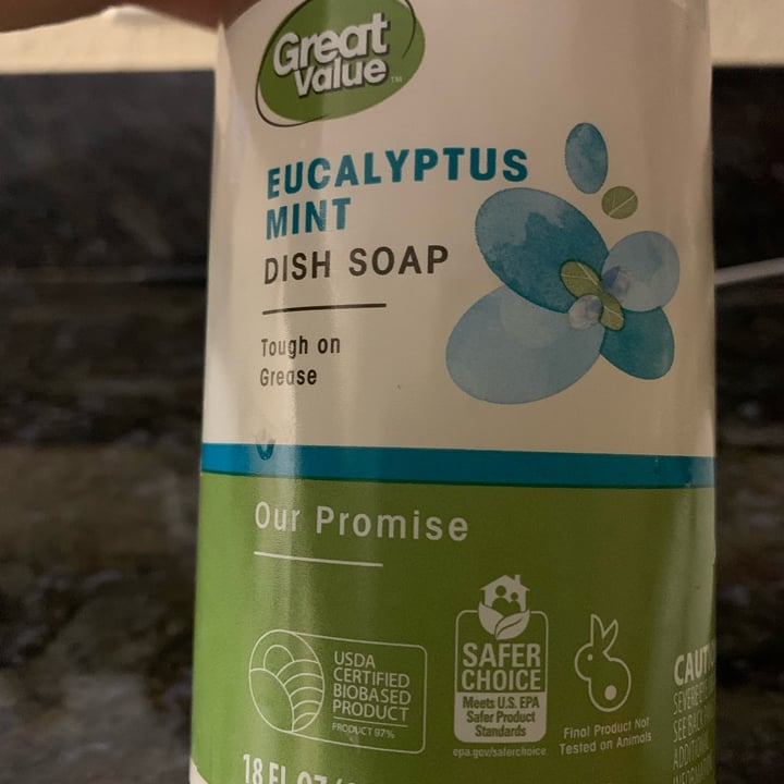 Great Value Mint eucalyptus Dish Soap Reviews abillion