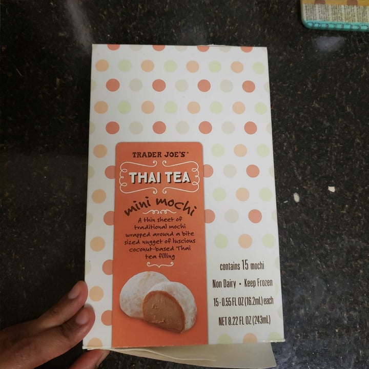 Trader Joe's Thai Tea Mini Mochi Review abillion