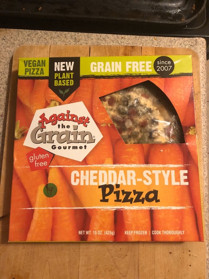 Against the Grain Gourmet Pizza Cheddarstyle Review abillion