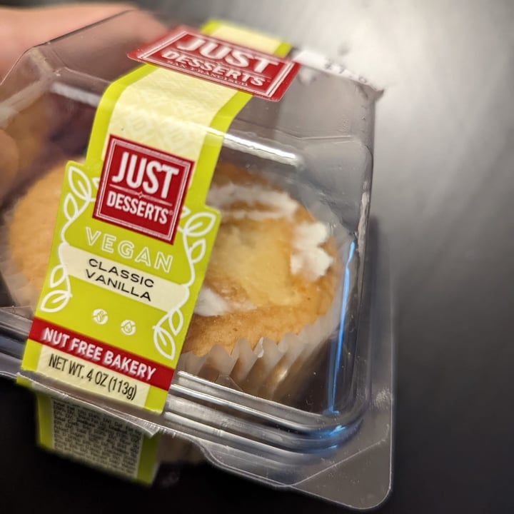 Just Desserts San Francisco Vegan Classic Vanilla Cupcakes Review abillion