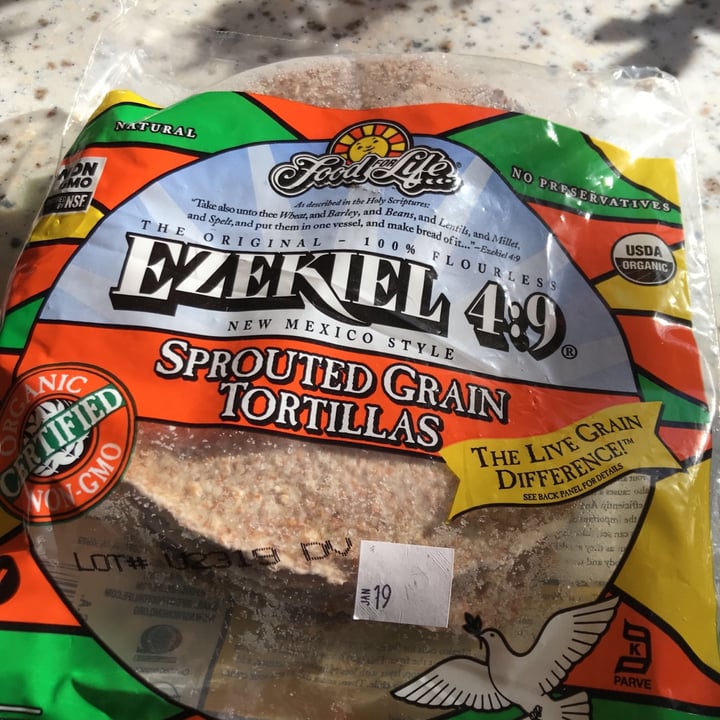 Food For Life Ezekiel 49 Sprouted Grain Tortillas Review abillion