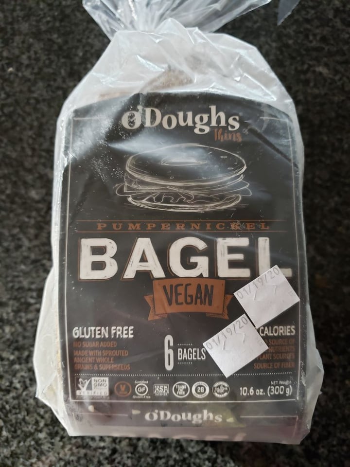 O’Doughs Original Bagel Thins Pumpernickel Review abillion