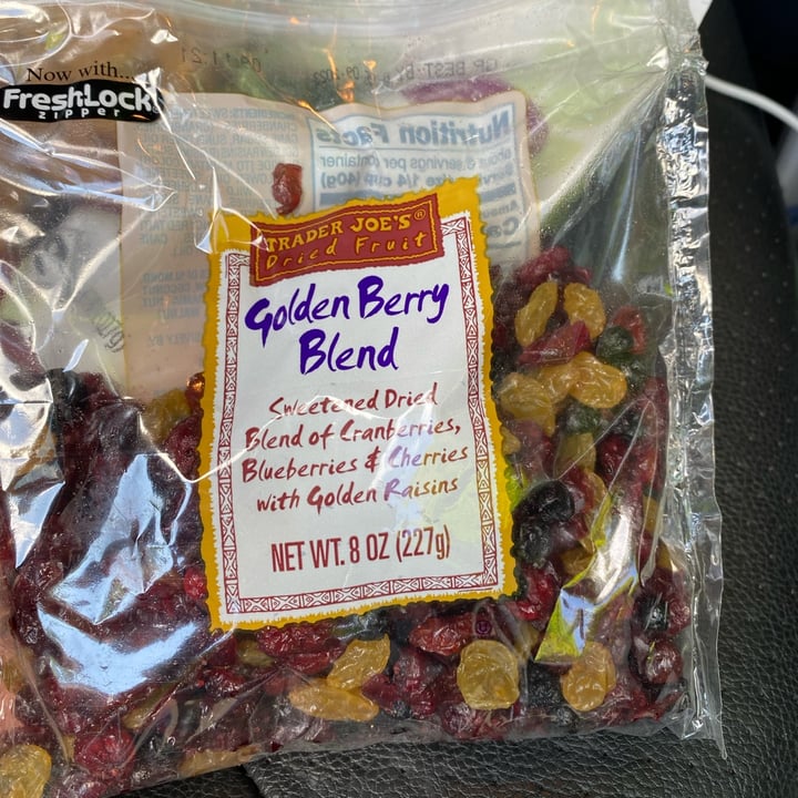 Trader Joe's dried fruit golden berry blend Review abillion