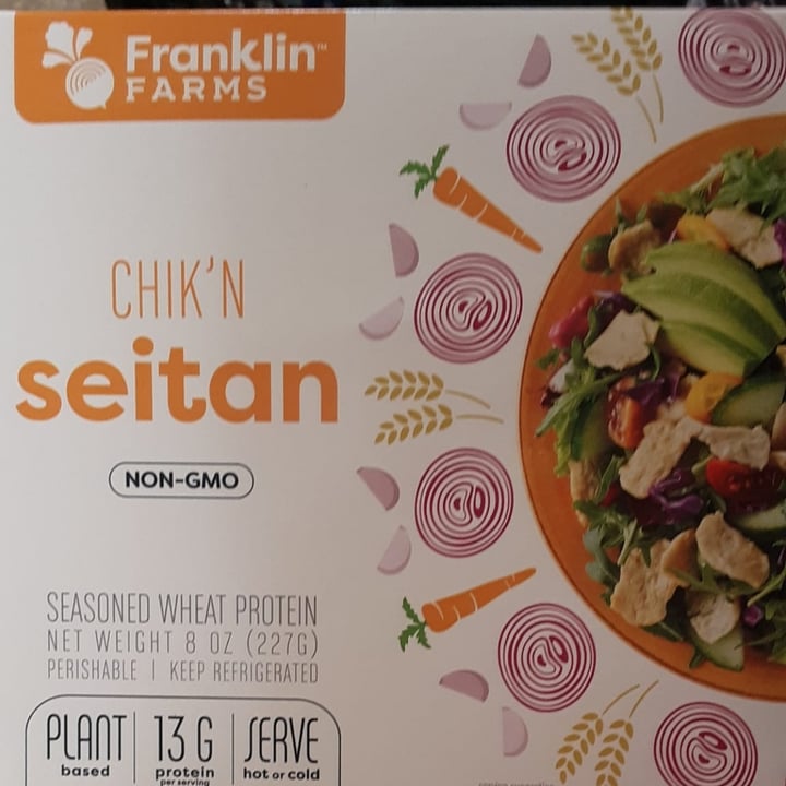 Franklin Farms Chickenless Seitan Reviews abillion