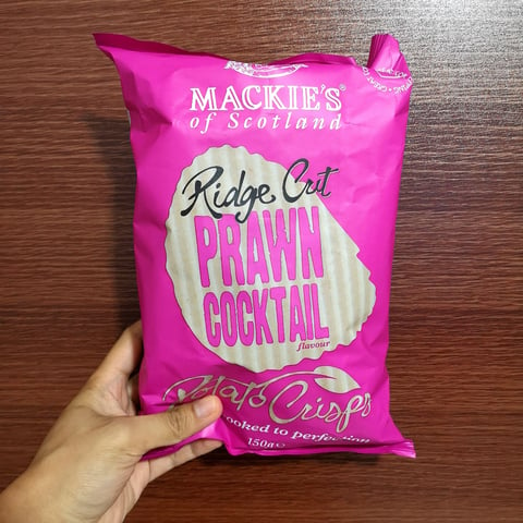 Mackie's of Scotland, Prawn Cocktail, chips & crisps, snacks, food, review