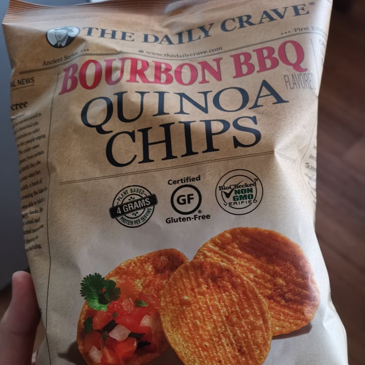 The Daily Crave Bourbon BBQ Quinoa Chips Review abillion