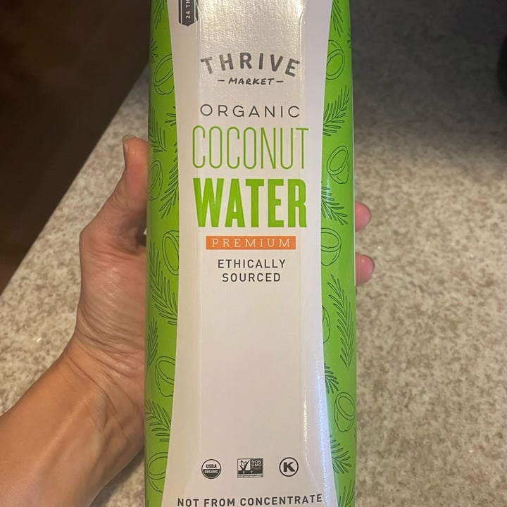 Thrive Market Organic Coconut Water Review abillion