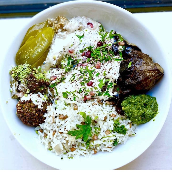 Hummus Kitchen Manhattan, New York, United States Charred Eggplant With