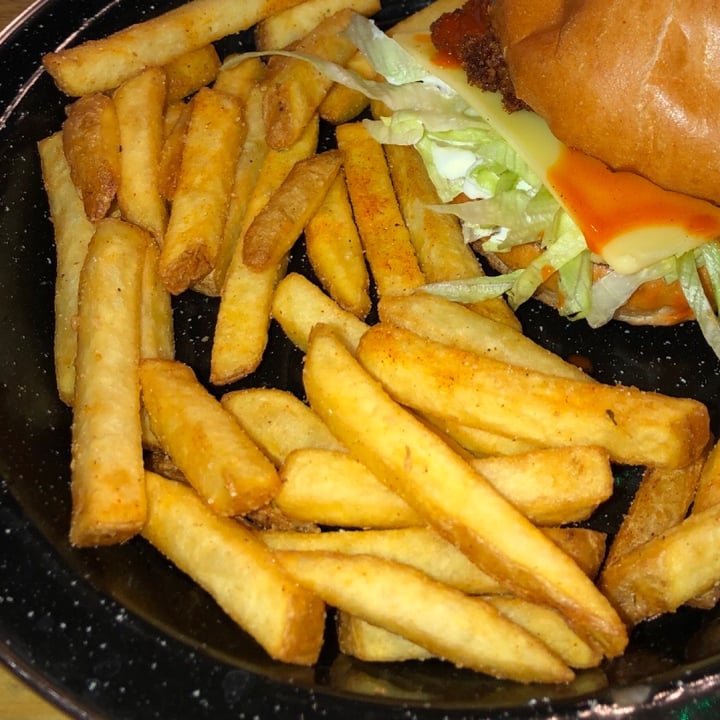 Rudy's Dirty Vegan Diner Camden Town, United Kingdom Fries Review