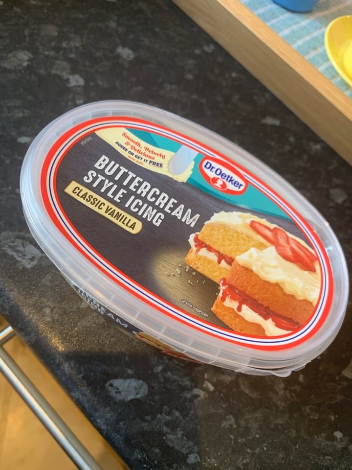 Dr. Oetker Buttercream icing Review abillion