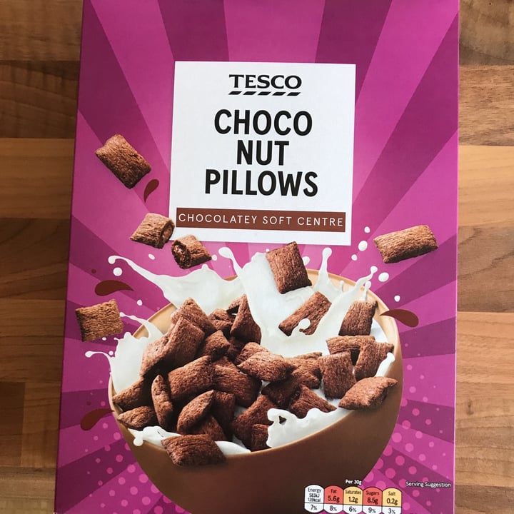 Tesco Choco nut pillows Review abillion