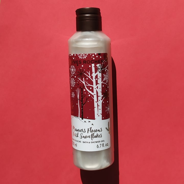 Yves rocher PREMIERS FLOCONS FIRST SNOWFLAKES WHITE ALMOND BODY SHOWER