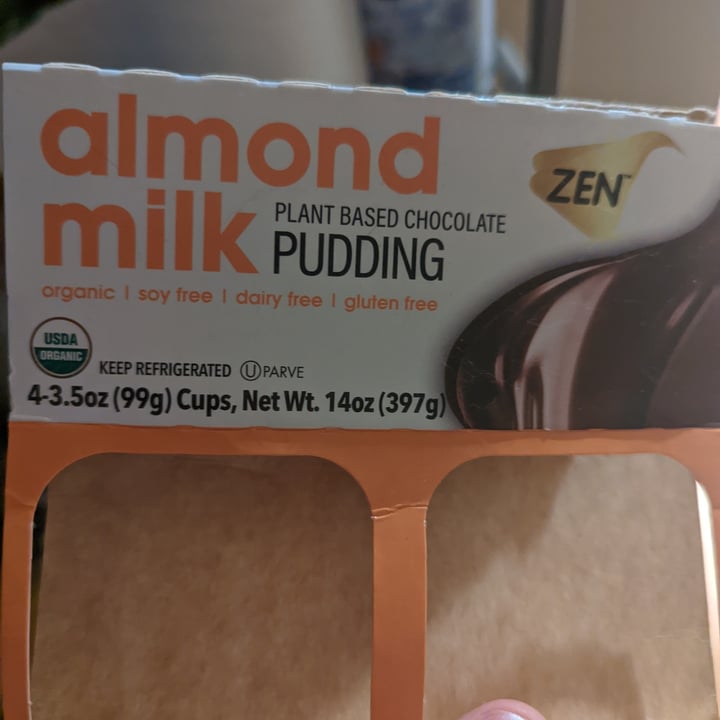 Zen Chocolate Almond Based Pudding Review abillion