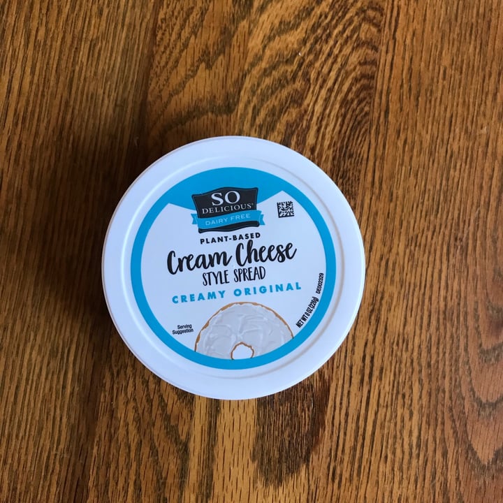 So Delicious Dairy Free Creamy Original Cream Cheese Style Spread