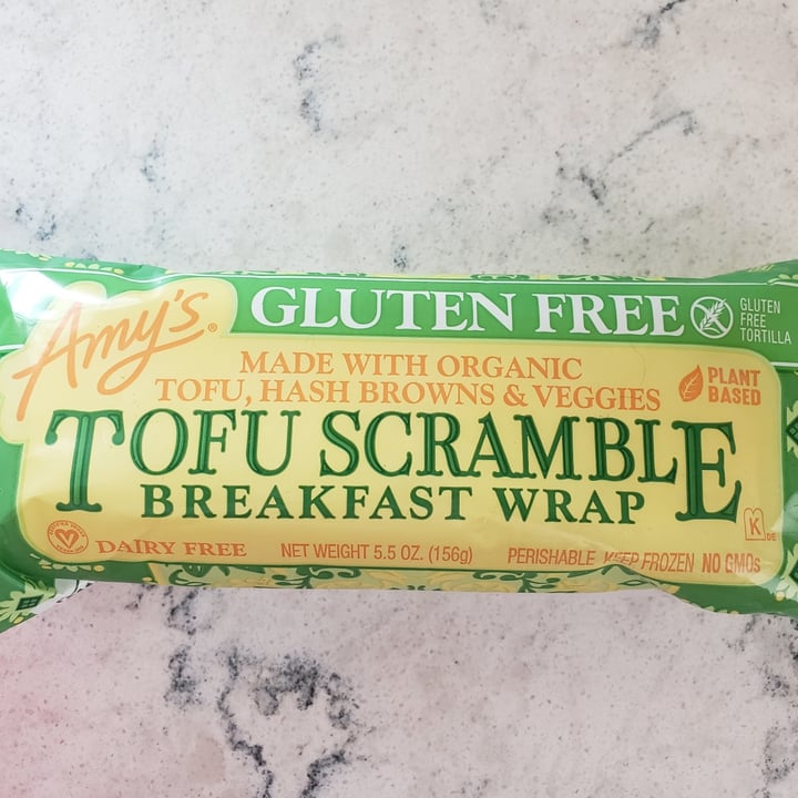 Amy’s Tofu Scramble Breakfast Wrap Review abillion