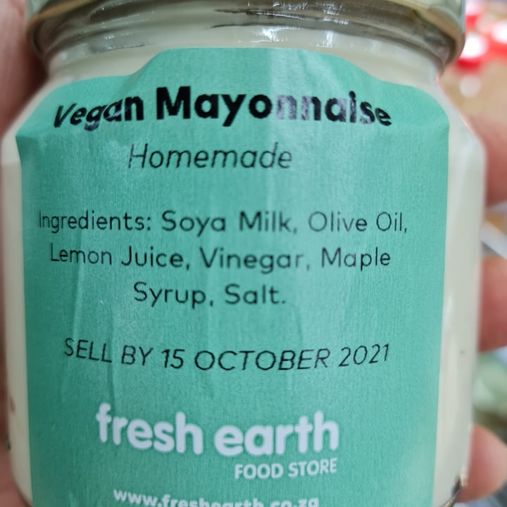 Fresh Earth Food Store Vegan Mayonnaise Review abillion