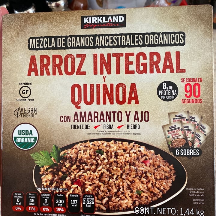 Kirkland Signature Arroz integral y quinoa Review abillion