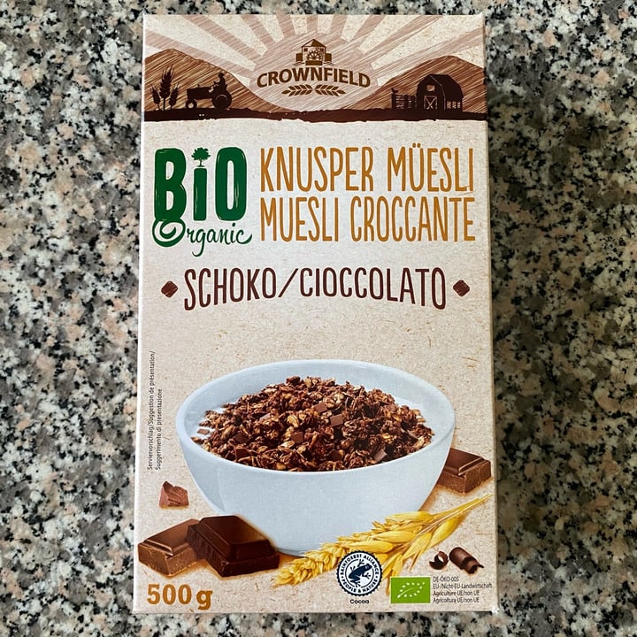 Crownfield Bio Muesli Chocolate Review abillion