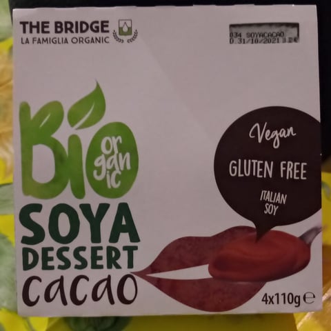 The Bridge La famiglia organic, Soya Dessert Cacao, desserts, frozen, food, review