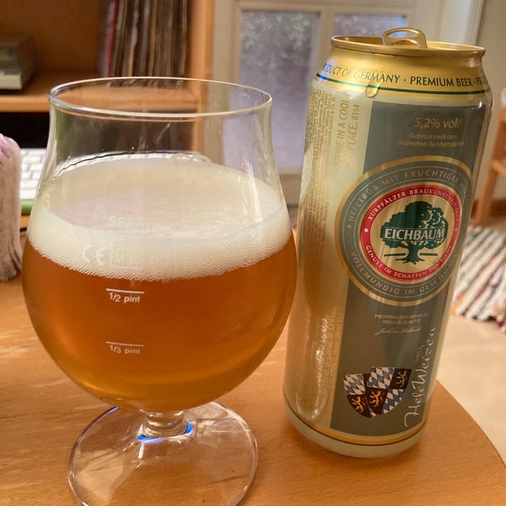 Eichbaum Hefe Weizen Beer Review abillion