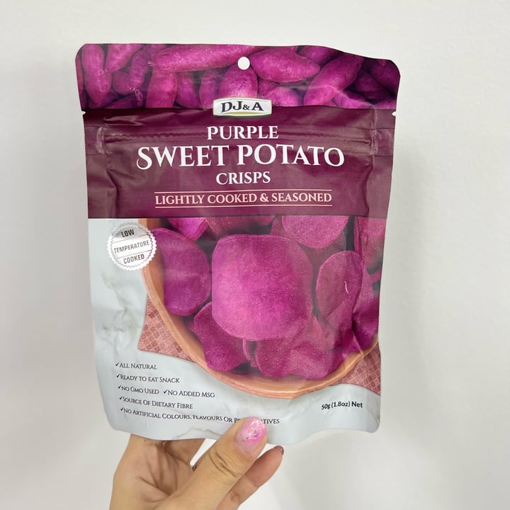 photo of DJ&A Sweet potato Crisps shared by @haylie on  11 Apr 2022 - review