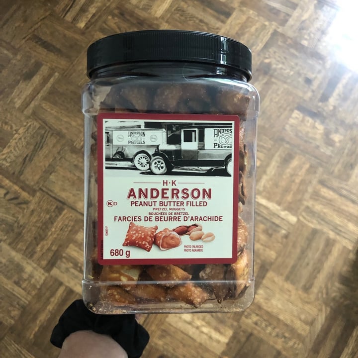 Utz Quality Foods HK Anderson Peanut Butter Fillled Pretzel Nuggets utz-quality-foods-hk-anderson-peanut-butter-fillled-pretzel-nuggets