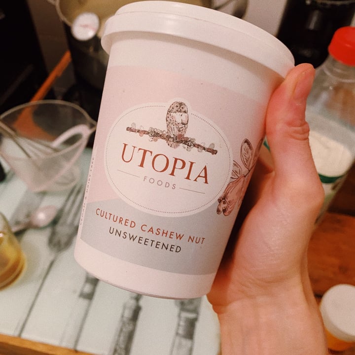 Utopia Foods Cultured Cashew Nut Unsweetened Yoghurt Reviews abillion