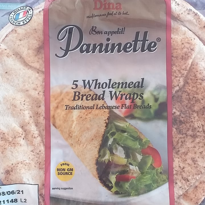 Dina Foods Wholemeal Flatbread Wrap Reviews abillion