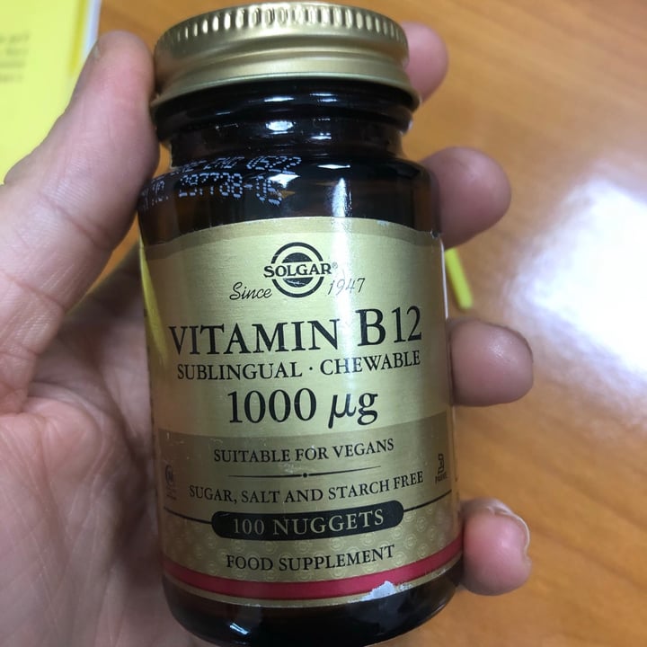 Solgar Vitamin B12 Chewable cherry flavoured Review abillion