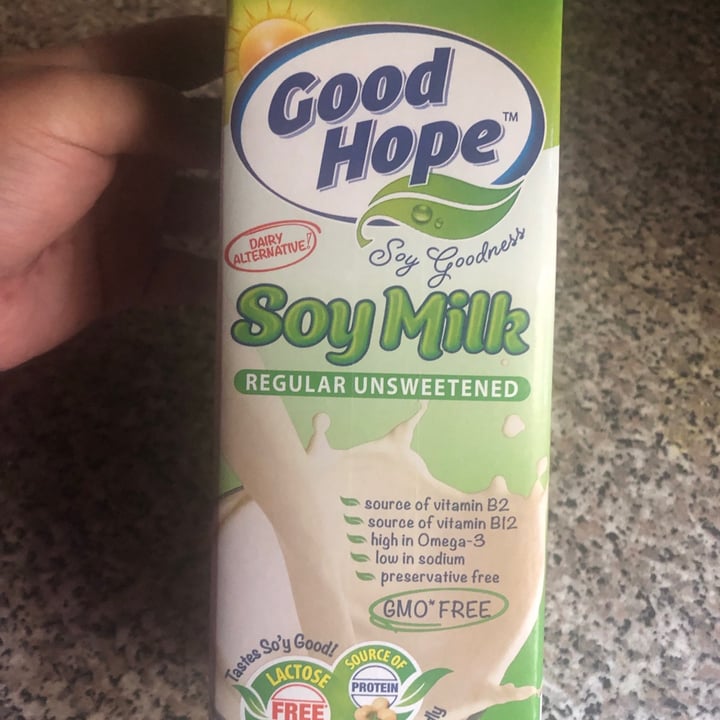 Good Hope Good Hope Soy Milk Regular Unsweetened Review abillion