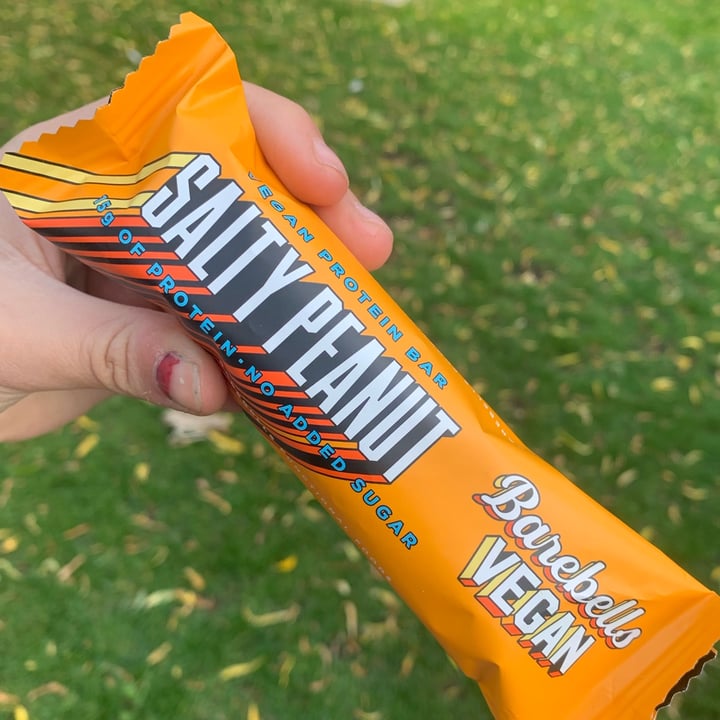 Barebells Vegan Salty Peanut Protein Bar Review abillion