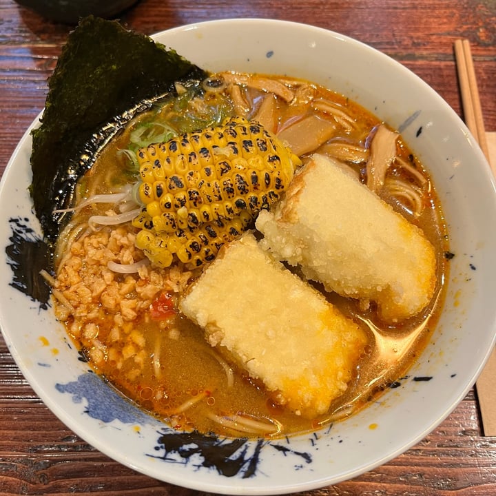 Hakata Ramen + Bar Bermondsey, United Kingdom Spicy Miso Vegan Ramen