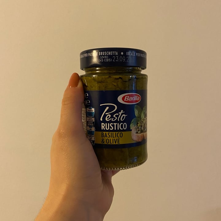 Barilla Pesto rustico Basilico E Olive Review abillion
