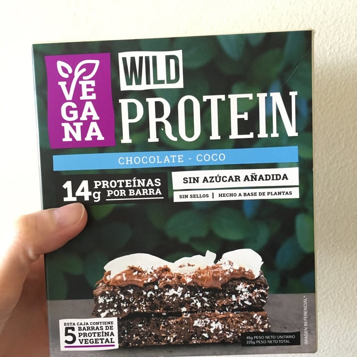 review photo of Wild Foods Wild Protein Vegana Chocolate Coco shared by @trinidadgs on 14 Nov 2020 - review