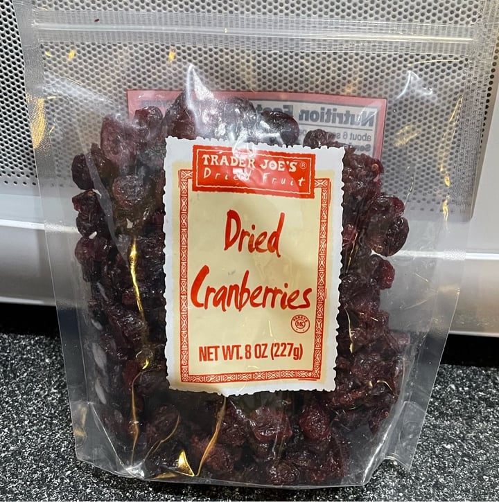 Trader Joe's Dried Cranberries Review abillion