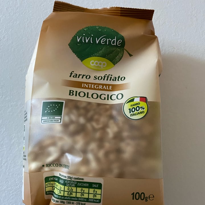 Vivi Verde Coop Farro soffiato integrale Review abillion